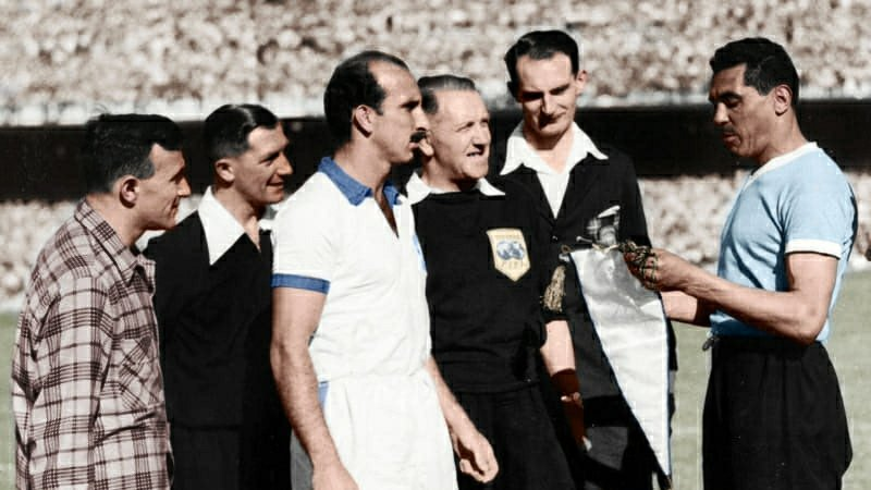 UruguayFootENG's tweet photo. 3 of Uruguay’s 4 world finals came against teams that had scored 6+ goals in their previous match.

• 1928 – Argentina 🇦🇷 6-0 Egypt 🇪🇬 
• 1930 – Argentina 🇦🇷 6-1 USA 🇺🇸 
• 1950 – Brazil 🇧🇷 6-1 Spain 🇪🇸 https://t.co/Qbu4l8SBkG