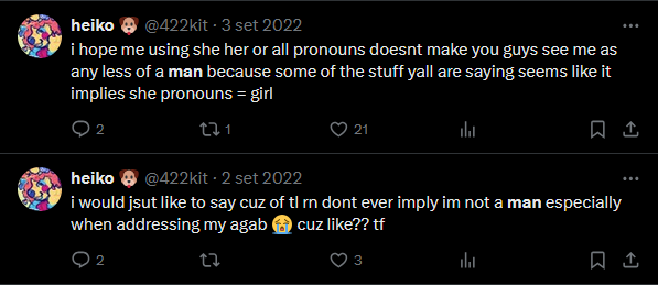 world's third accidental detransitioner tweet media