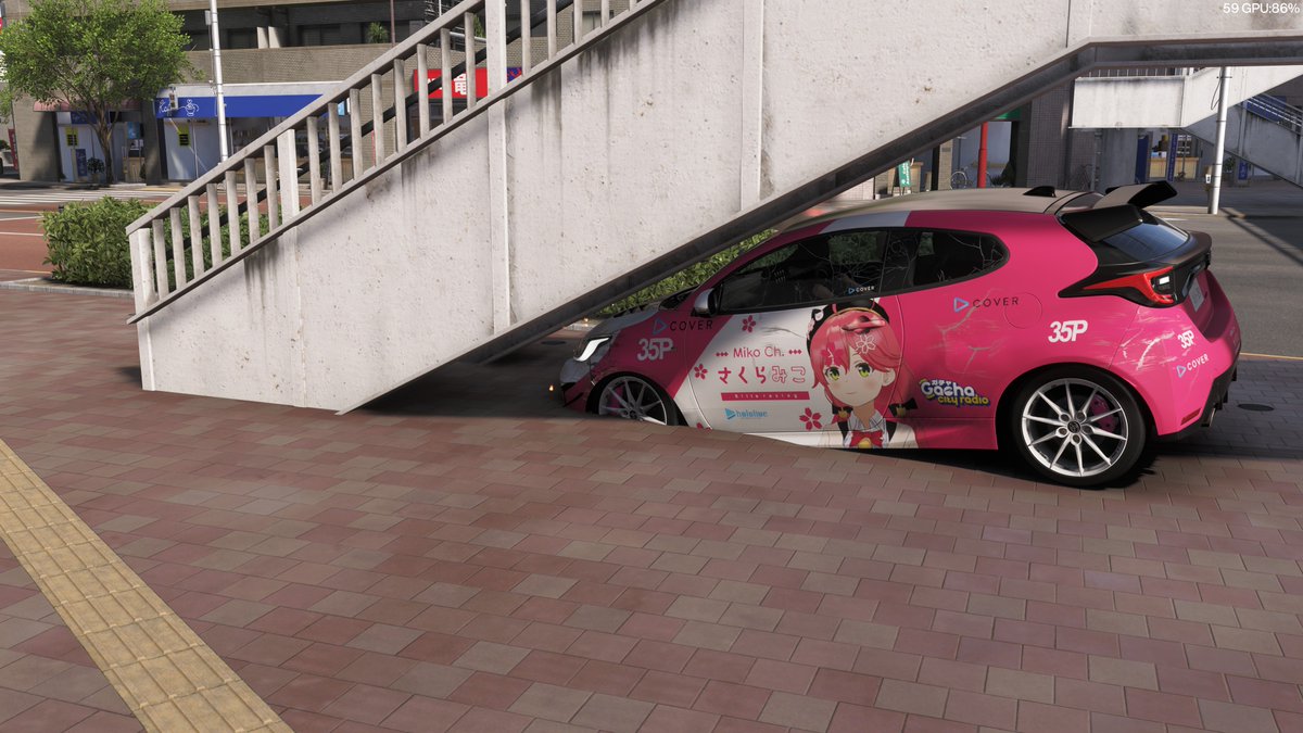さゆりっぺページ やっべ、ささった #ForzaHorizon6