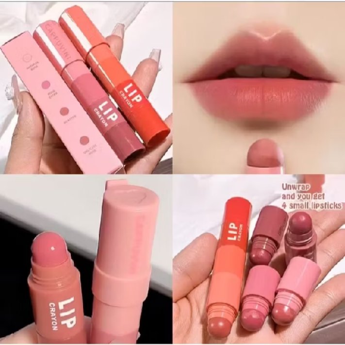 slusph's tweet photo. Cek 4in1 Cappuvini Crayon Lipstick isi 4 Warna Lipstick Matte Lipstik Korean Lipstick 4in1 Crayon Lipstik Korea Matte Cappuvini Original

Link shopee https://t.co/djXX2A6xjW https://t.co/b4Pdh0yhQ1