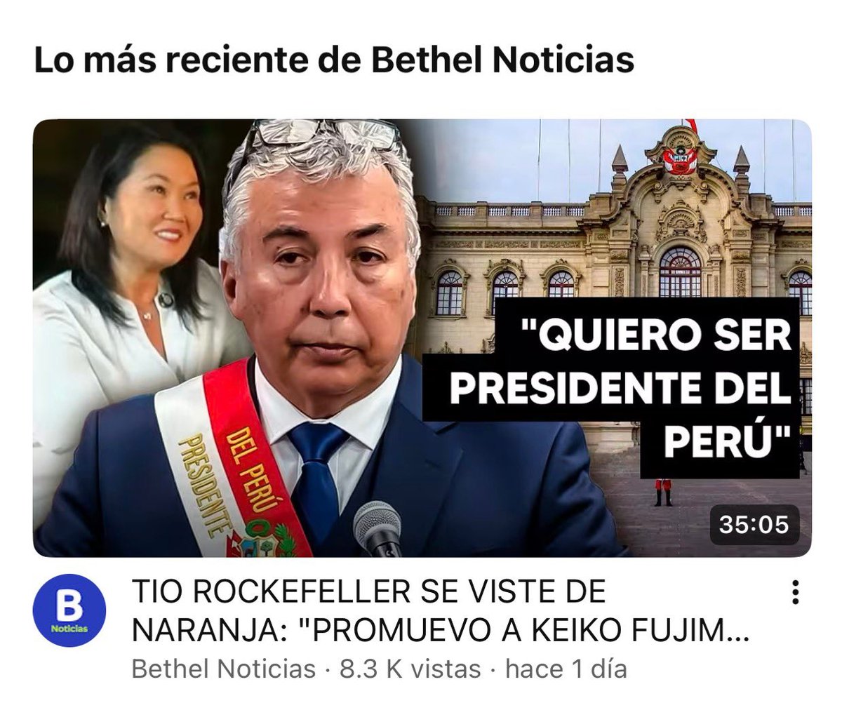 Derechistas haciendo campaña por Roberto Sánchez tweet media