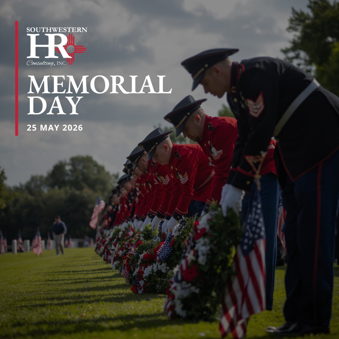 SoWeHRConsult's tweet photo. Today, we honor the courage, sacrifice, and service of the heroes who gave everything for our freedom.

This Memorial Day, SWHRC remembers and thanks the brave men and women who served our country with honor.

#MemorialDay #RememberAndHonor #SWHRC #USA #HonorOurHeroes #WeRemember https://t.co/tTb8pTrKEB