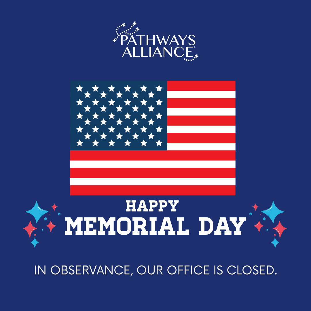 PthwaysAlliance's tweet photo. This Memorial Day, we honor those who lost their lives while serving and share gratitude for military families. We are committed to building the systems these families need to succeed, no matter where their service takes them. Happy Memorial Day! #MemorialDay #MilitaryFamilies https://t.co/im6CQTelHy