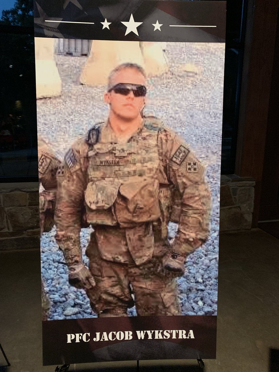 RayKatzenbach's tweet photo. “Remember and never forget”.  I remember and honor  my step son Jacob Henry Wykstra.  Killed in Afgh. on May 28th,  2014.  His sacrifice and the sacrifice of his mother and father and all our fallen who sacrificed for my freedom.  Remember and never forget! https://t.co/Xg5eG0TUI0