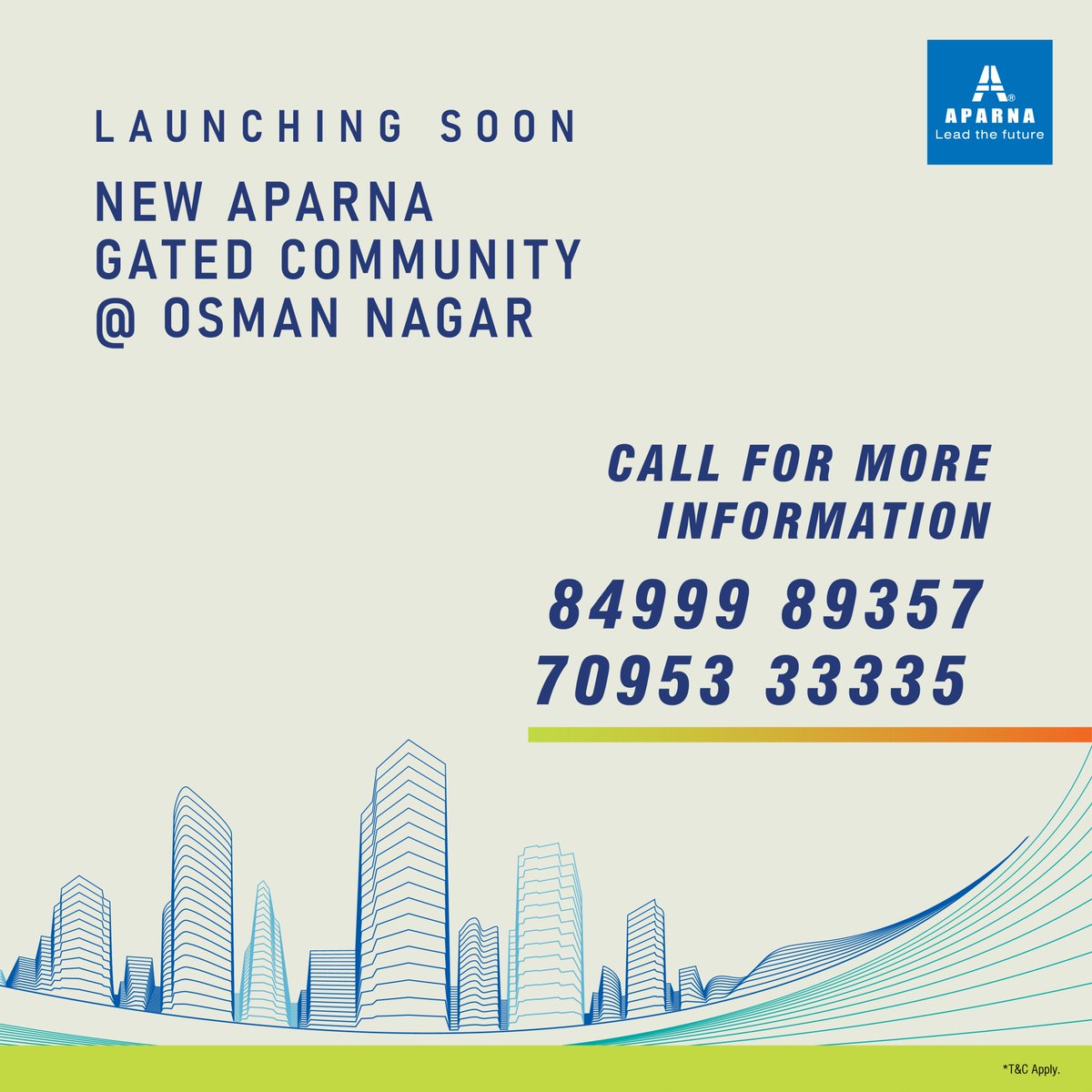 Aparna Group tweet media
