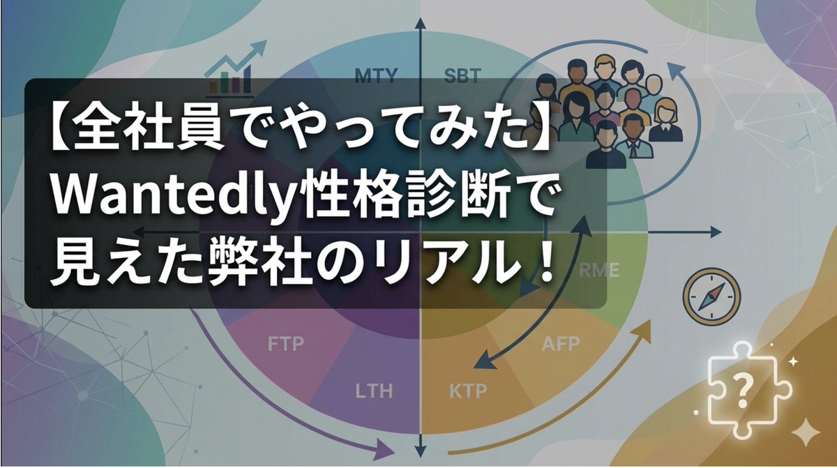 topinsidesales's tweet photo. Out-Loop全社員で「Wantedly性格診断」をやってみた結果が公開されました。

結論から言うと、僕らの「狂気的なまでの泥臭さ」と「顧客への執着」が、見事に丸裸にされた圧倒的に偏った結果になっています（笑）。

でも、僕らはただの「仲良しグループ」を作る気は1ミリもありません。 僕らが求めているのは、同調して綺麗事を言う人間ではなく、この圧倒的な熱量の渦に飛び込み、今の組織に足りない「最後のピース」として強烈な化学反応を起こしてくれるプロフェッショナルです。

「うちの会社、みんなどんな性格なんだろうね」なんて呑気に診断結果でキャッキャしているだけのぬるい組織と、僕らがどう違うのか。

Out-Loopという組織の「リアルな熱量」と、僕らに「圧倒的に足りないピース」の正体。 本気で現状を打破したい、ヒリヒリする環境で圧倒的に成長したい方は、この僕らの「丸裸の姿」を覗いてみてください。

👇チームのリアルと、僕らが探している「ピース」はこちら