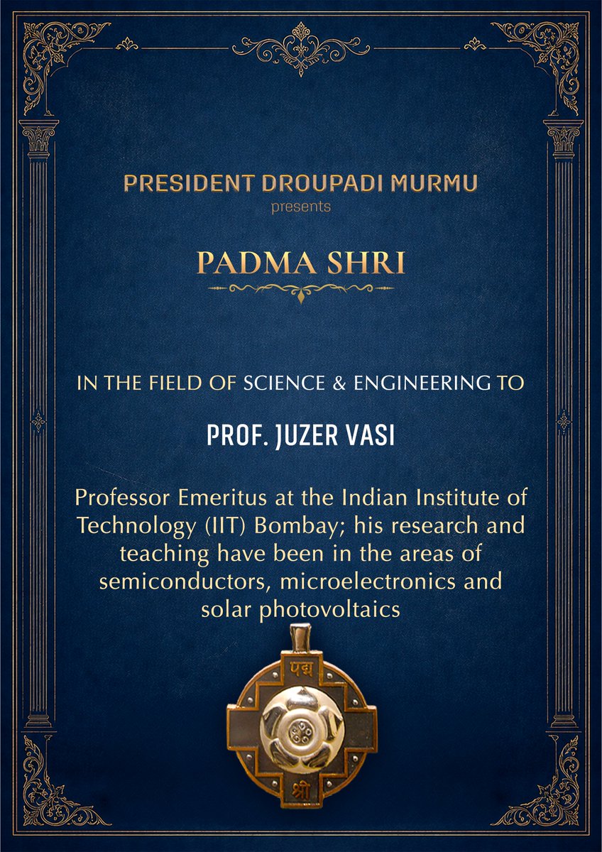 President of India tweet media