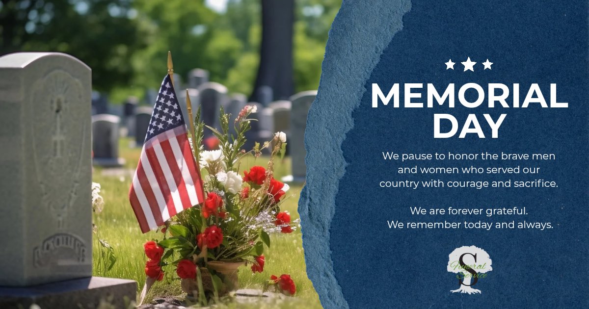 StephensFuneral's tweet photo. Have a Blessed Memorial Day. https://t.co/DzZzWbyCuP