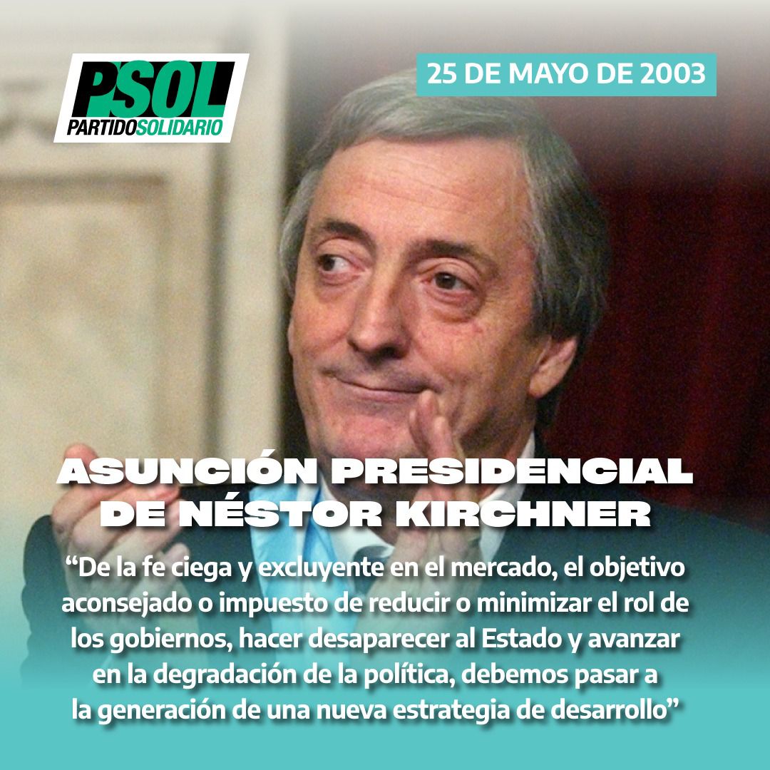 JunioJuanCarlos's tweet photo. 🗓 25 de Mayo 2003
Asunción presidencial de Néstor Kirchner https://t.co/tTRRxczoWH