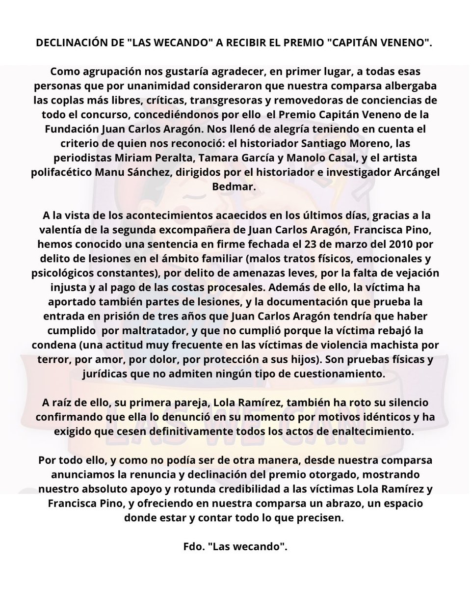 Comparsa WE CAN DO... CARNAVAL tweet media
