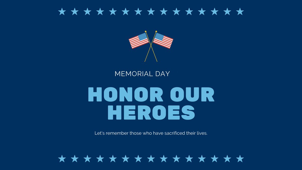 meduit's tweet photo. On Memorial Day, we honor the brave members of the U.S. military who gave their lives in service to our country. Today and every day, we owe them gratitude for their commitment to protecting the ideals and freedoms that make our nation unique.
From all of us at Meduit, thank you. https://t.co/olB6e8anbW