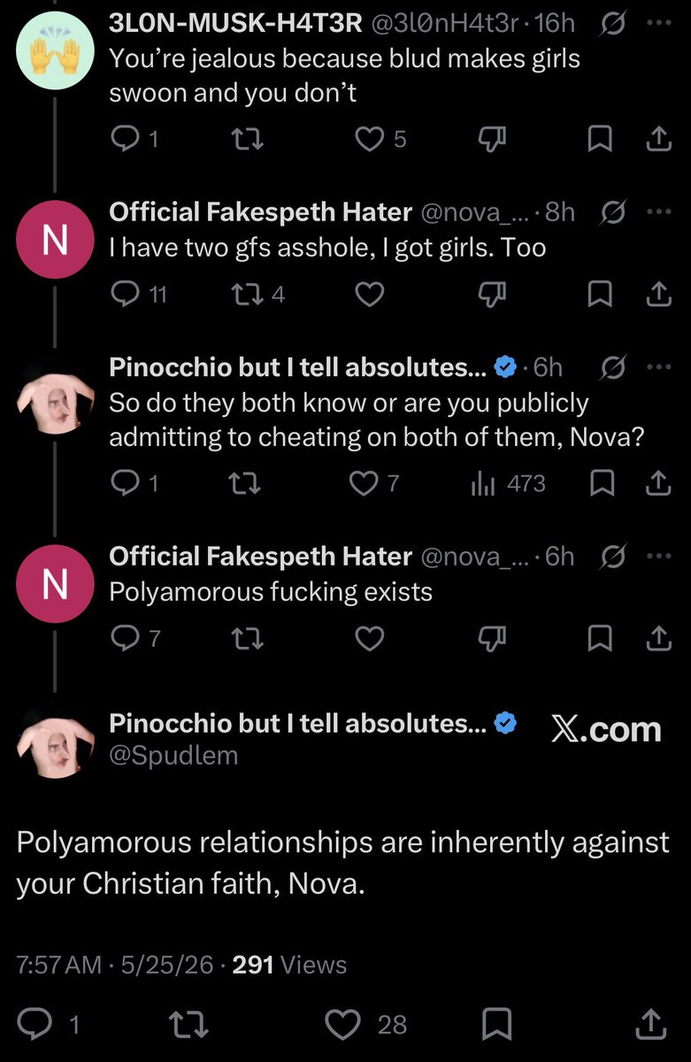 Pinocchio but I tell absolutes and my nose is real tweet media