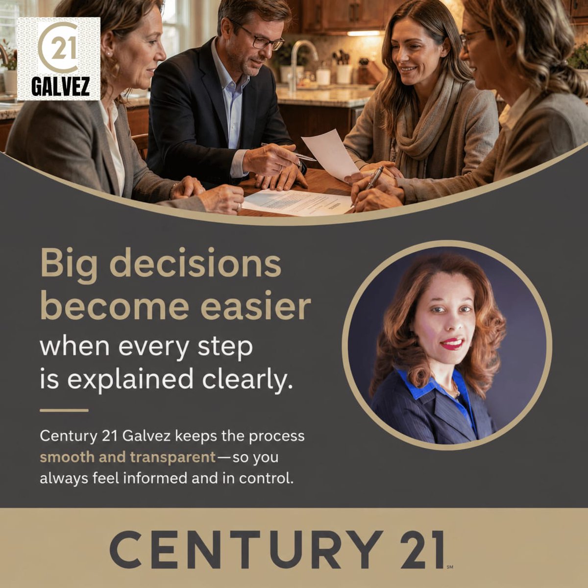 agent25386's tweet photo. 🏡 
Big decisions become easier when you have the right real estate team by your side 🤝🏠
Century 21 Galvez keeps the process smooth, transparent, and stress-free ✨🔑
.
 
#Century21 #RealEstate #HomeBuying #DreamHome #LuxuryLiving #Realtor ✨ https://t.co/22e3spLsrb
