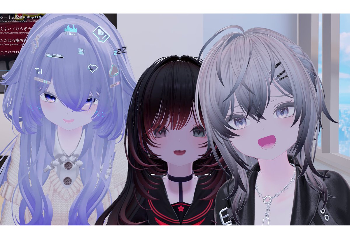 inu_vrcccc's tweet photo. ガンギマルルネ三兄弟 https://t.co/TlJjxLZ8MA