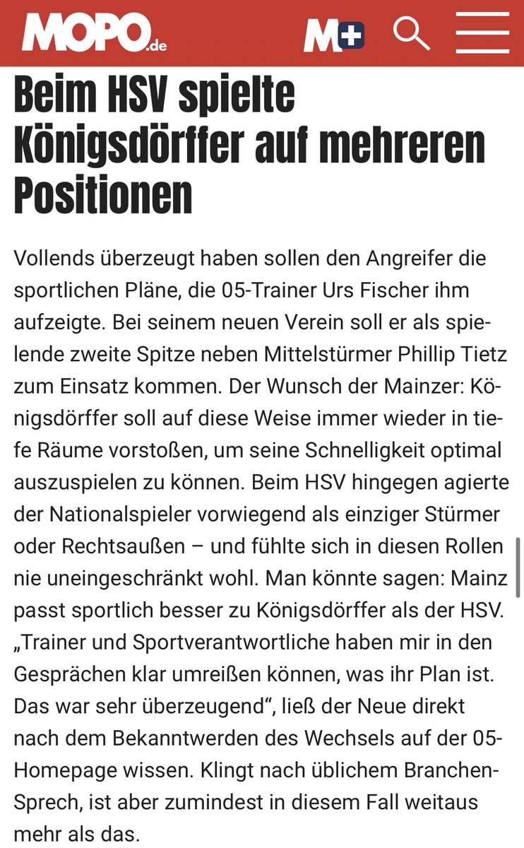kaptnblau's tweet photo. Das ist so absurd. #RYK soll u.a. deshalb zu #M05 gewechselt sein, weil er da als Doppelspitze spielt. Also genau das was viele Fans die ganze Zeit mit ihm (hinten) und Glatzel (vorne) gefordert haben und wo Polzin immer meinte, „ne, gibts nicht. RYK ist unsere klare Spitze“.#HSV https://t.co/KImrf9ONbq