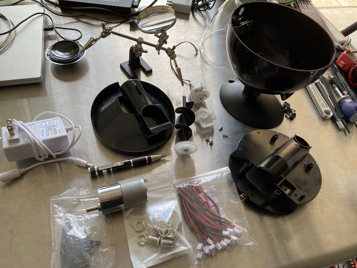 RoboHomestead's tweet photo. full parts (minus luckfox board and video) https://t.co/D10s6GlFGR