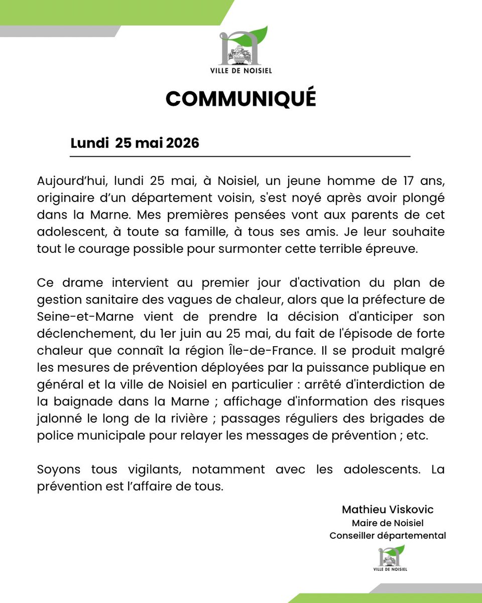 Ville de Noisiel tweet media