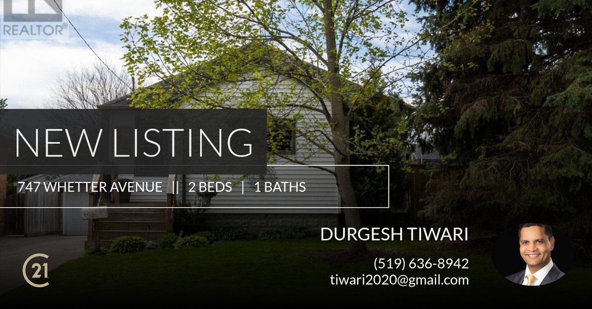 Dts2020's tweet photo. 📍 New Listing 📍 Take a look at this fantastic new property that just hit the market located at 747 Whetter Avenue in London South (south H). Reach out here or at (519) 636-8942 for more information!

Listed by Heather Gorman-Murray https://t.co/beJV9oMxR4 https://t.co/ZHZa5SvGxK
