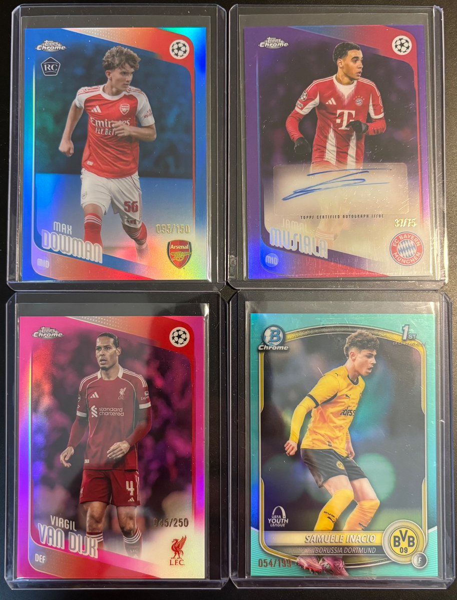 CraigRob914's tweet photo. @TheRealNesquik @jcutlersburner Yamal just got back from PSA (with an upcharge), and hits from a Bowman Chrome hobby. https://t.co/n0PSxdEM5i