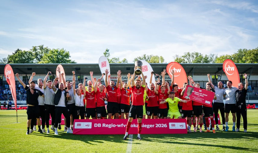 ExBetze's tweet photo. Herzlichen Glückwunsch zum Gewinn des Württembergpokals und der damit verbundenen erneuten Teilnahme am DFB-Pokal als Co-Trainer der SG Sonnenhof Großaspach an Ex-#betze Spieler Patrick Ziegler. https://t.co/34B6QbKO26