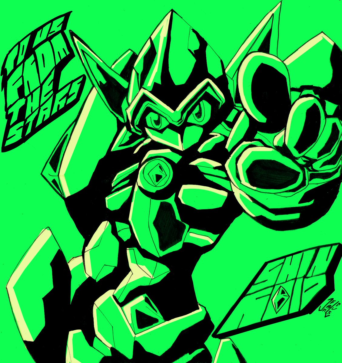 randointernet2's tweet photo. TO US FROM THE STARS! SPIRIT WARRIOR SHIN ROID! https://t.co/edU6f317ta