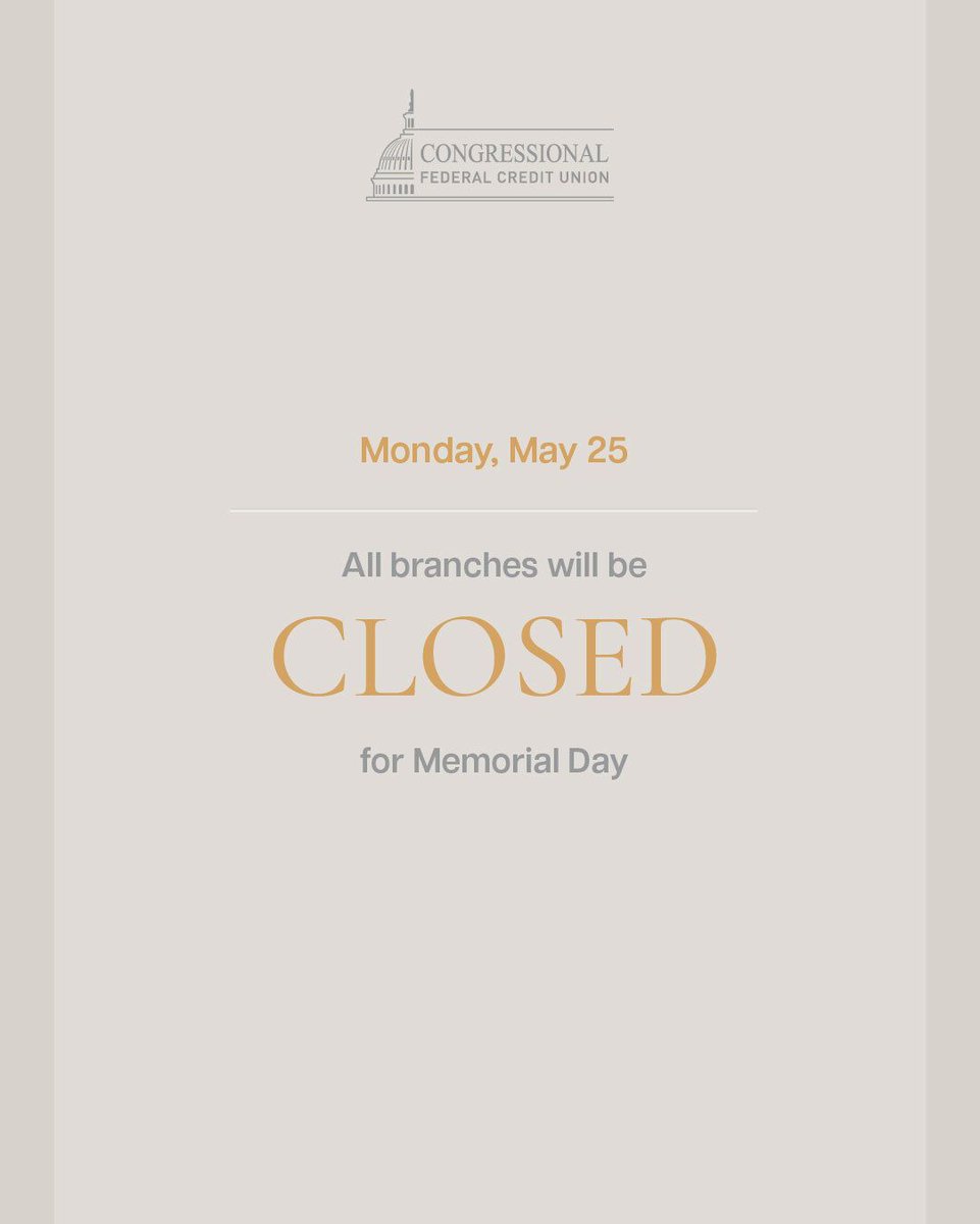 Congressional FCU tweet media