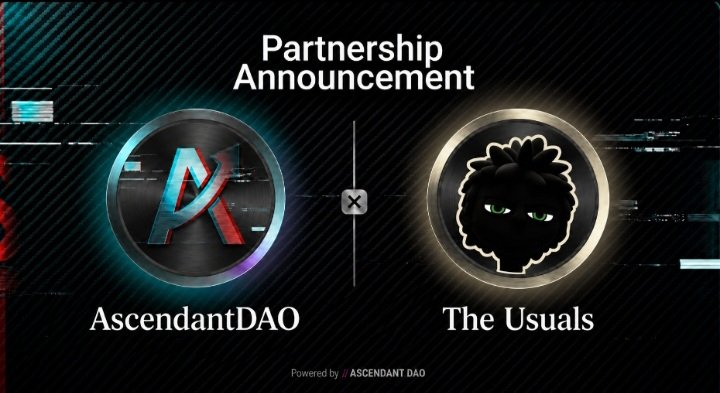 TheAscendantDAO's tweet photo. We are Happy to Announce our Collaboration with @the_usuals_nft

Giving away 15x GTD

To participate : 
• Follow @TheAscendantDAO &amp; @the_usuals_nft
• Like &amp; RT https://t.co/kpnlbUOSrE
• Like, RT this post &amp; Drop EVM address
• Join Discord 
• 12 hours https://t.co/bVQg5cVhdU