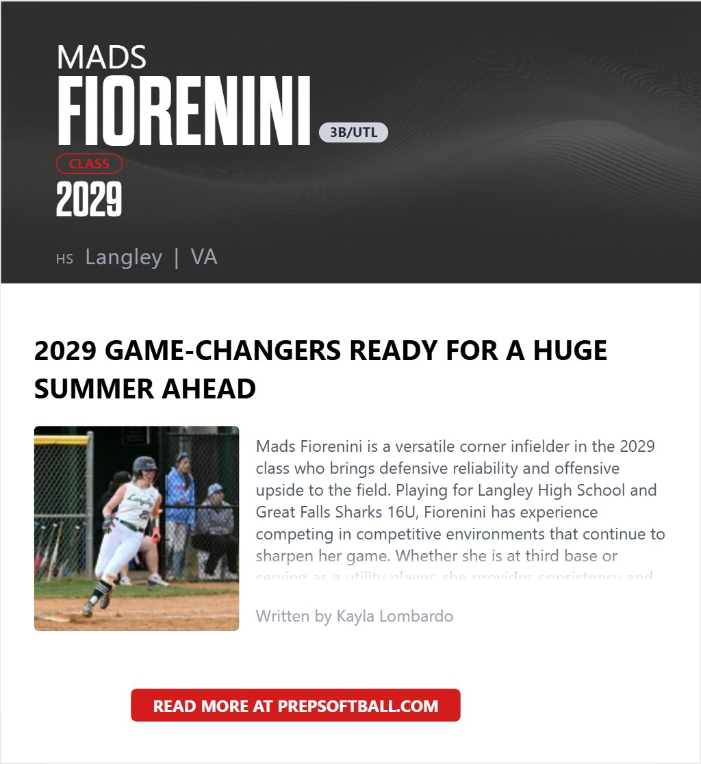 Mads Fiorenini 🥎 2029 🥎 tweet media
