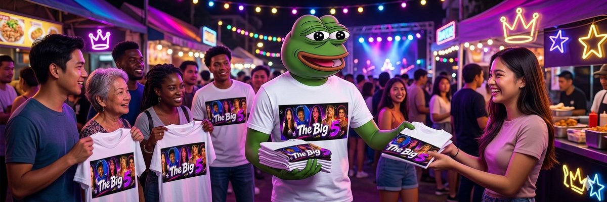 egoinweb3's tweet photo. When I see big 5 all I see is buys, don't be an exemption 
Ca : 2gJdQV7g8L27mowYG9gqoN48Foo6AKrEeSVEVq8Rpump https://t.co/6zIVmoOvfP