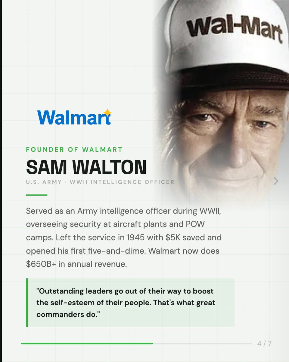 startupignition's tweet photo. Happy Memorial Day startup founders!

Some of the world’s most iconic founders first learned leadership, grit, and sacrifice while serving our country. 🇺🇸 https://t.co/PzUsZ5ZLqM