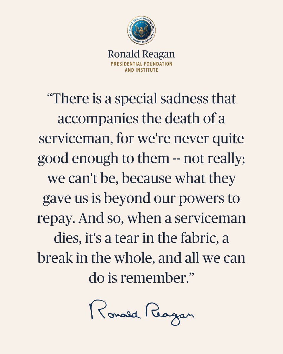 Ronald Reagan Presidential Foundation & Institute tweet media