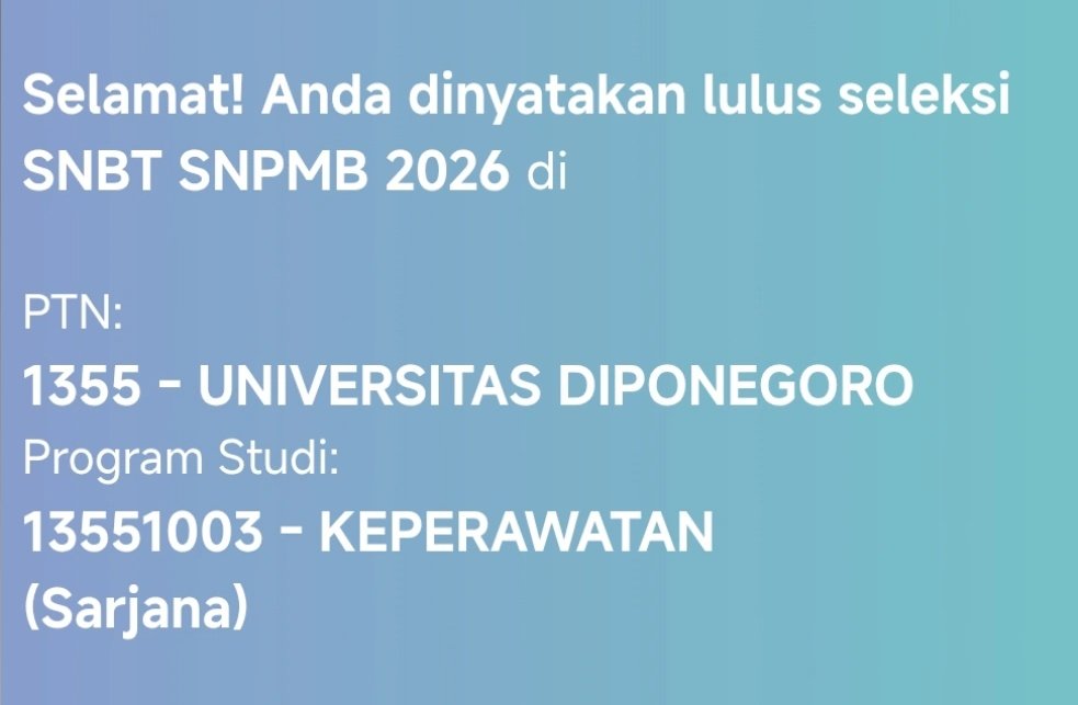 claire mau undip'26 📚 tweet media