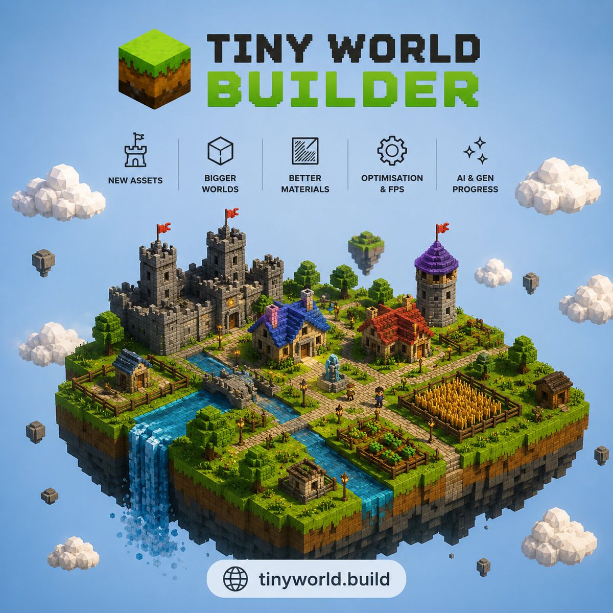 Tiny World Builder tweet media