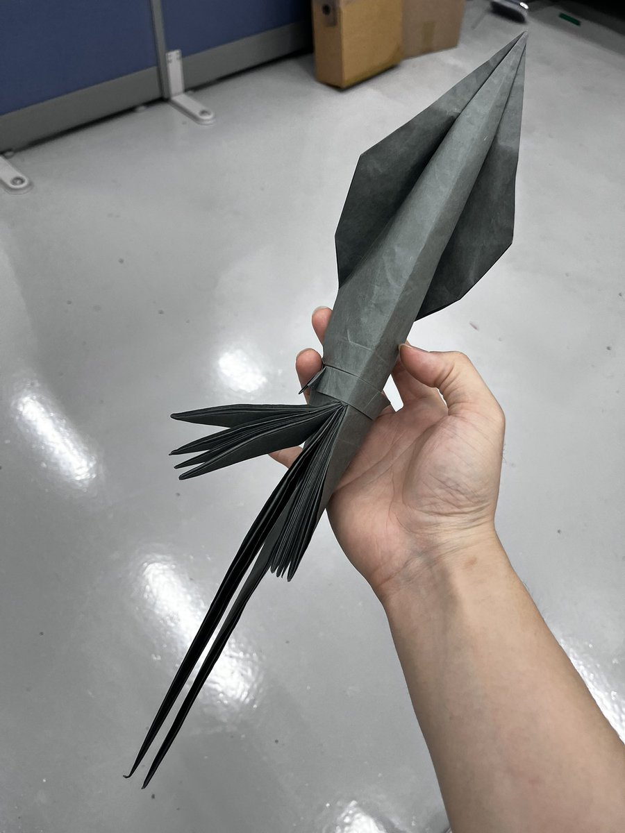 origami_MK's tweet photo. 🦑 https://t.co/6KkOA8JURs