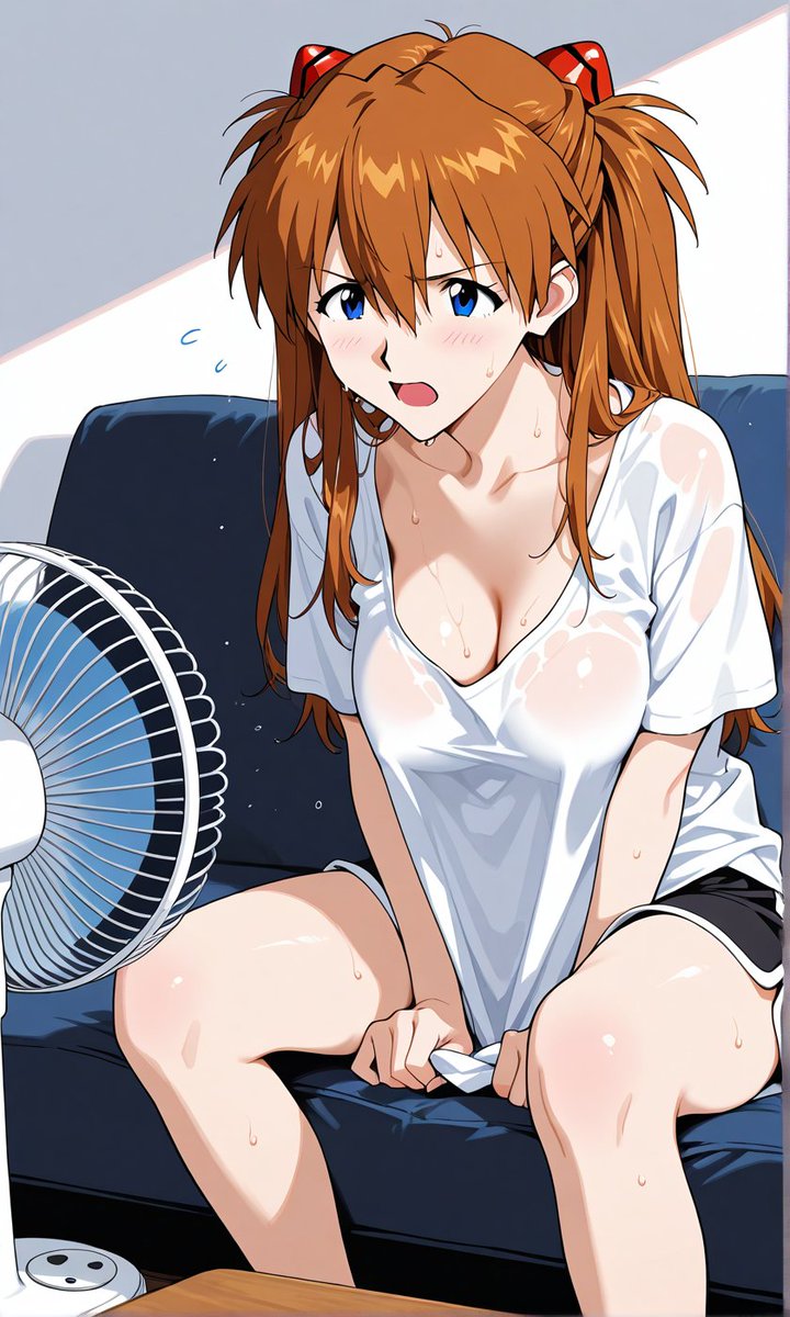 Asuka, the redheaded shitposter tweet media