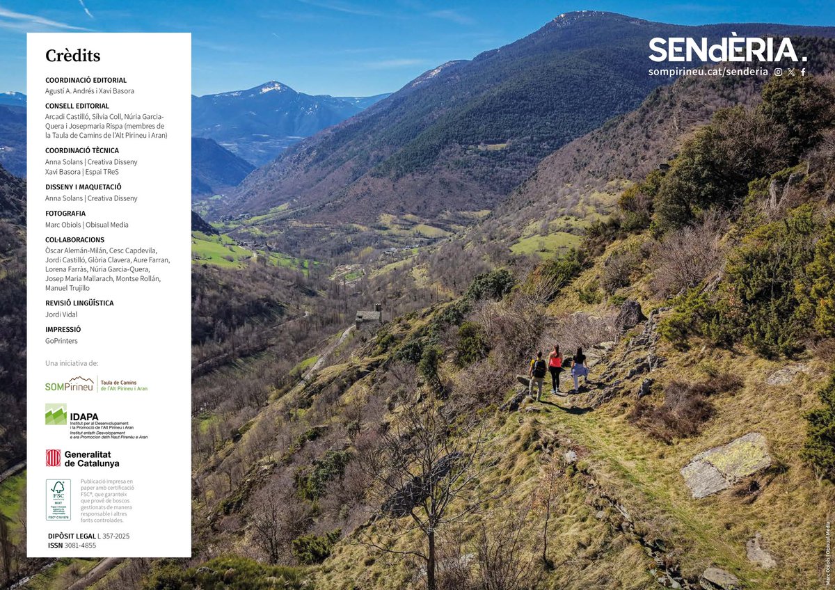 marcobiols_'s tweet photo. 📸 He participat com a fotògraf al número 2 de la revista Sendèria de l’Alt Pirineu i Aran, impulsada per @SOMPirineu 🏔️

Gràcies per la confiança i explicar l’Alt Pirineu des de dins, amb sensibilitat i mirada pirinenca 💚 https://t.co/YOs6FuMqdb