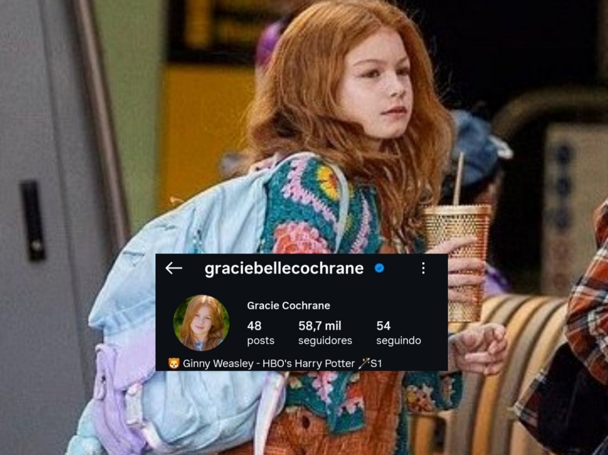 universohp's tweet photo. Gracie Cochrane atualizou a bio de seu perfil oficial no Instagram para: "Ginny Weasley - HBO's Harry Potter🪄S1"

Uma nova atriz será escalada para o papel de Ginny Weasley na segunda temporada https://t.co/Dtz4GtHeGL