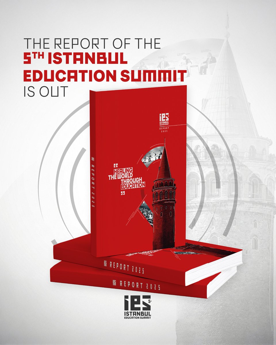 istanbul_summit's tweet photo. 📢 The report for the 5th Istanbul Education Summit, 'Healing the World Through Education,' is out!

Click the link to read it.

🔗 https://t.co/qURxce1RhX https://t.co/YPLY8p3fH0