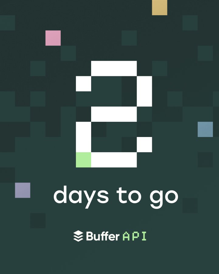 CliffRobbinsAI's tweet photo. 2 days until @buffer’s new API launches. #bufferapi

I’ve already got a Cursor agent filling my Buffer queue through the GraphQL API — draft, image, schedule, done.

The boring publishing work belongs in code. The creative work stays with you. https://t.co/FBpjVsiaH7