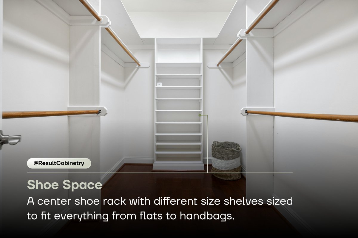 ResultCabinetry's tweet photo. We supply closet systems from local stock and direct overseas sourcing, with factory direct container pricing for bulk and multifamily orders.
Our NKBA certified designers know how to position every shelf, rod, and drawer for the way you actually use your closet. Reach out today https://t.co/aGyEGwl3UC