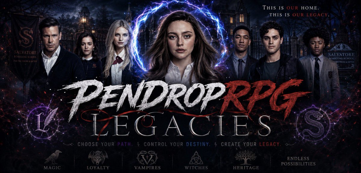 PenDropRPG's tweet photo. Hey friends! Pen Drop RPG is looking for fresh characters to join our cozy online adventures. Bring your characters or OCs to our #PDRPG family and let’s make some happy stories together! ✨#Legacies https://t.co/7toinQyviO
