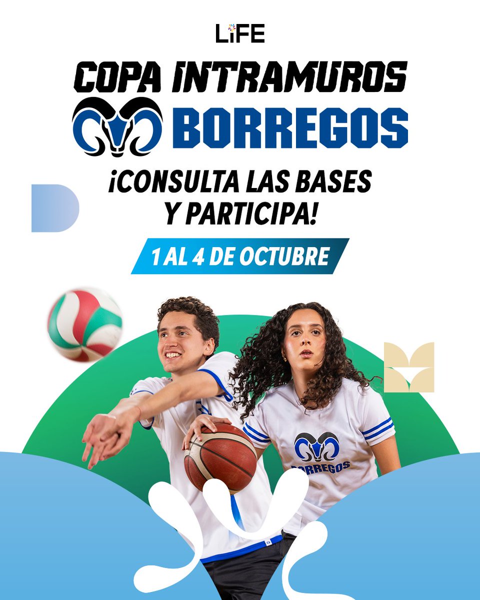 TECcampusCHI's tweet photo. ¡La Copa Intramuros Borregos 2026 se acerca! 🐏🔥 
Arma tu equipo, reta a tus amigos y demuestren de qué están hechos dentro y fuera de la cancha. 

📩 Acércate a la Oficina de Deportes para más informes: https://t.co/nIUBwa30Zj 

#Borregos #CopaIntramuros #VidaTEC https://t.co/NDap0AN1kZ