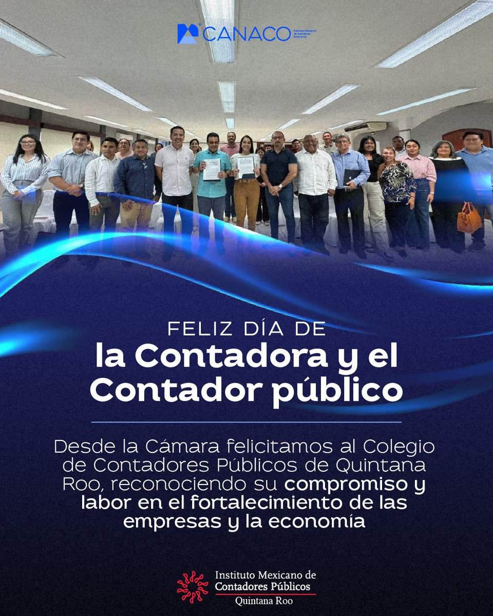 Cámara Nacional de Comercio Chetumal - Tulum tweet media