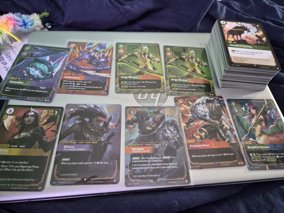 SerenaGS_'s tweet photo. And my collection grows! (I WILL GET AHEI ONE DAY!)
#leagueoflegneds #tcg #riftbound https://t.co/aTSndH5Wrs