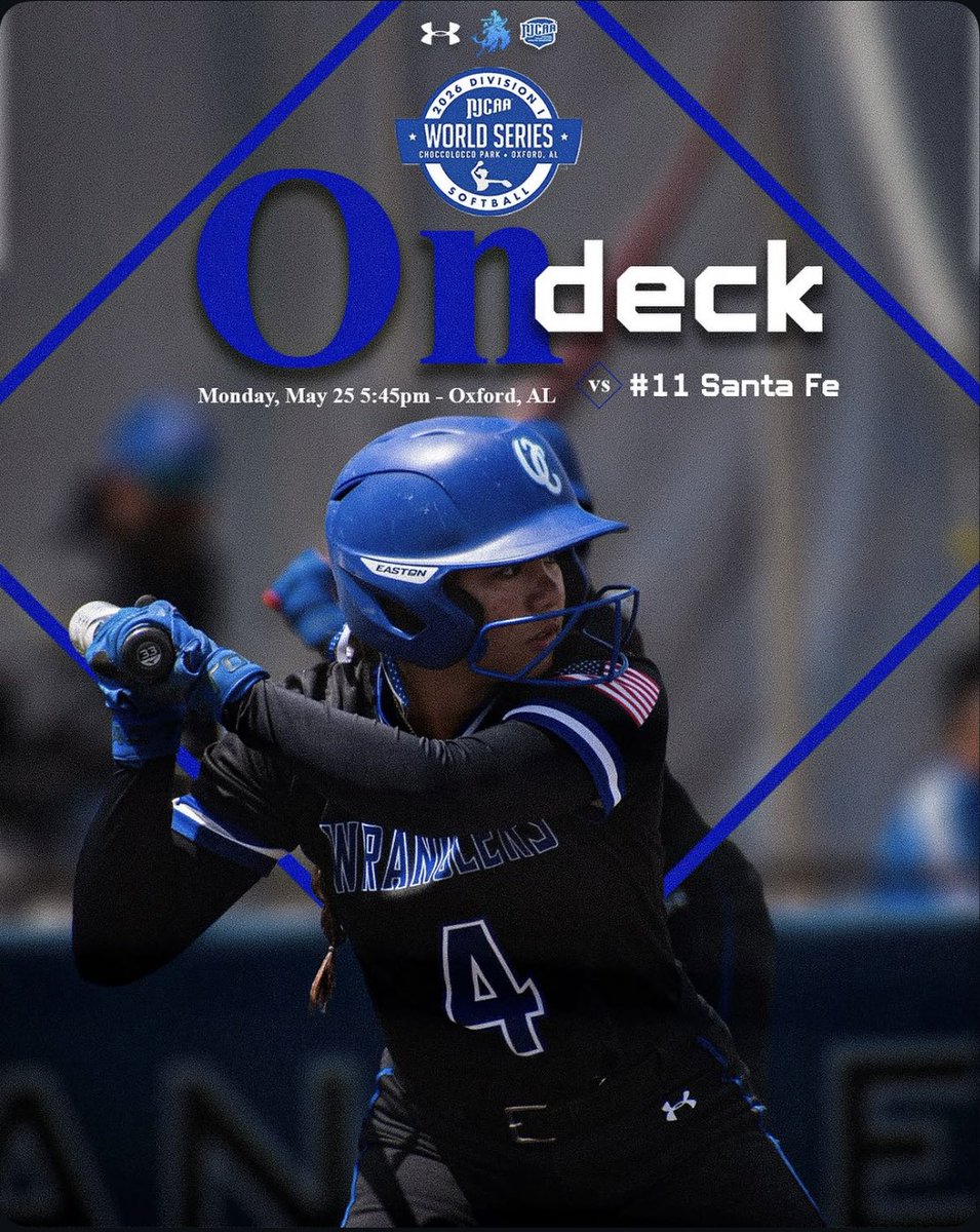 WranglerSB's tweet photo. 🩵 GAME DAY 🩵 

🆚: Santa Fe
⏰: 5:45pm 
📍: Choccolocco Park, AL
🎥: NJCAA Network
📊: Game Changer 

#GoWranglers #HubbaHubba #WorkDay https://t.co/DtMJalbl13