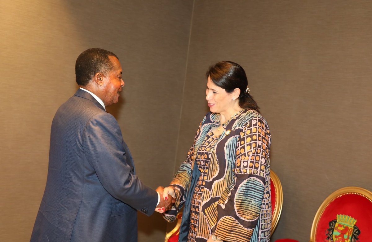DCP_Haddadi's tweet photo. As we gather for the 2026 African Development Bank @AfDB_Group Annual Meetings here in Brazzaville 🇨🇬 – this high place of African memory and emancipation – I am deeply honored to represent H.E. Mahmoud Ali Youssouf @ymahmoudali , Chairperson of the @_AfricanUnion Commission.

Today is not merely a date on the calendar. It is the heartbeat of our common destiny: Africa Day. A day that reminds us that pan-Africanism is not just a historical legacy, but a living responsibility, renewed by each generation and driven by leaders who refuse the fragmentation of our continent.

In these meetings, as we seek to address financing gaps, climate resilience, water security – and the AU theme of the Year 2026 – we do so guided by the spirit of Ubuntu: "I am because we are."

Our founding Fathers dreamed of a United, Peaceful, and Prosperous Africa. Today, the African Union Commission and the Bank, hand in hand with member states,  we are determined to turn that dream into reality.

Happy Africa Day to every daughter and son of this majestic continent. Together, we are writing the next chapter of the Africa we want.

#AfricaDay2026 #AfDBAM2026 #Agenda2063 #TheAfricaWeWant #PanAfricanism #Ubuntu