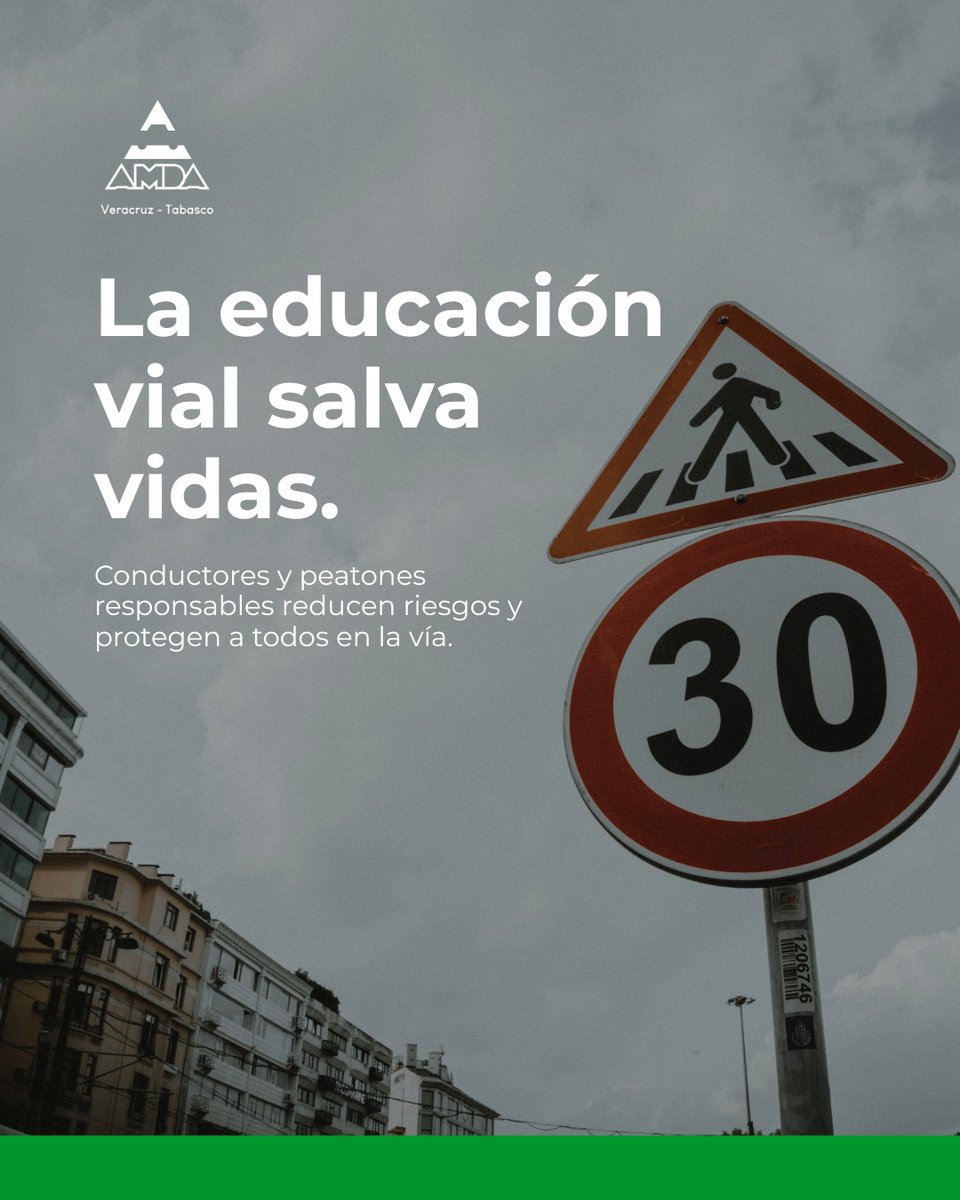 AMDAV_T's tweet photo. La educación vial no es solo conocimiento, ¡es prevención! Cada acción responsable en la vía cuenta. 🚦🛣️

#SeguridadVial #AMDA #PrevenciónDeAccidentes https://t.co/T2TsaXWDVy