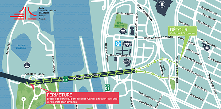 pontJCBridge's tweet photo. Pont Jacques-Cartier | Fermeture complète de nuit de bretelles d’accès du parc Jean-Drapeau les 25 et 26 mai
Voir avis complet : https://t.co/u9NIkhccu6
 #PJCCI #pontJacquesCartier #mobilitéMTL https://t.co/jFQTkqlibL