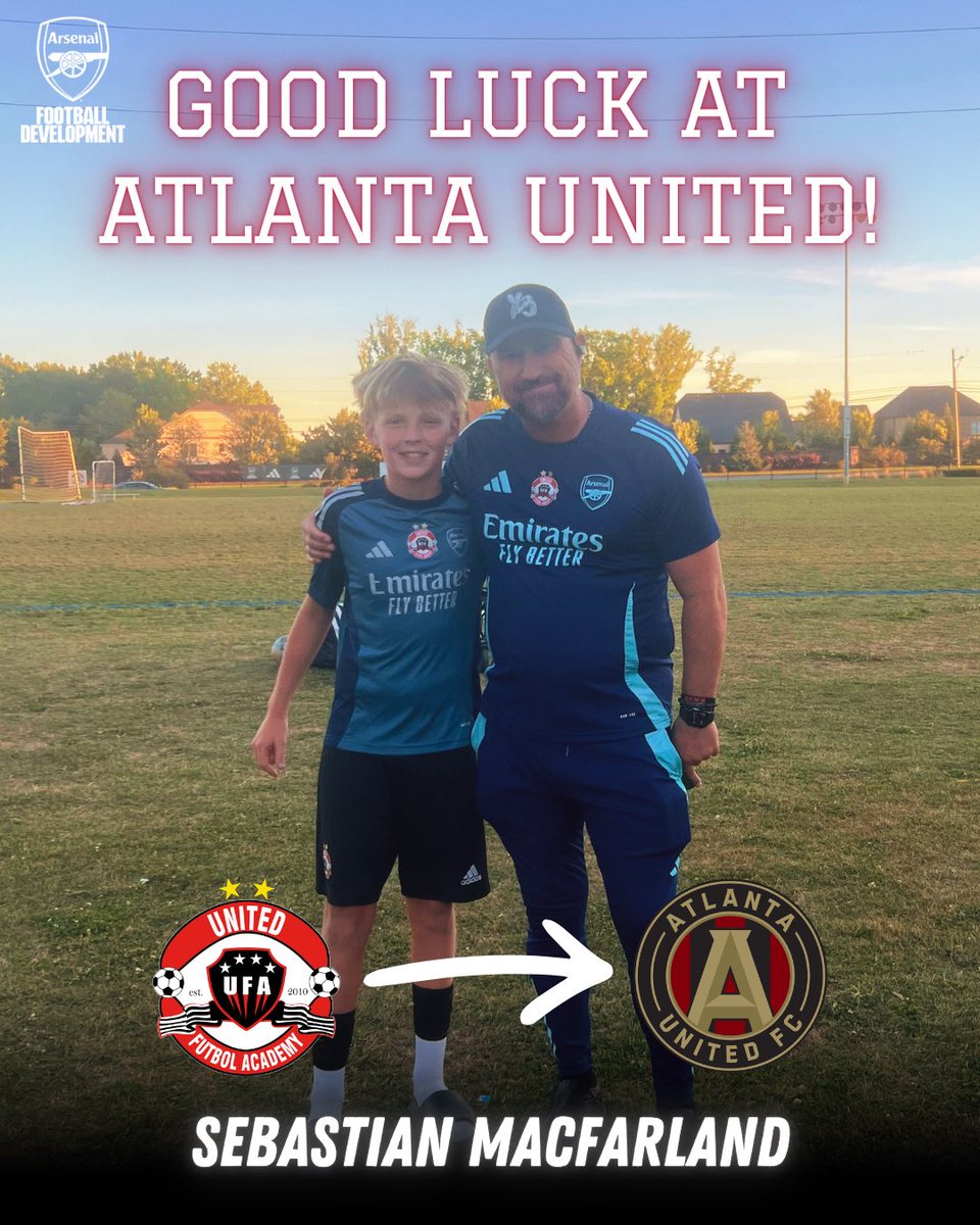 UnitedFA_ECNL's tweet photo. 𝙂𝙊𝙊𝘿 𝙇𝙐𝘾𝙆 𝘼𝙏 𝘼𝙏𝙇𝘼𝙉𝙏𝘼 𝙐𝙉𝙄𝙏𝙀𝘿‼️
​
​Sebastian is joining Atlanta United Academy next season! Good luck, Seb! Your UFA family is proud of you and wish you the best! #united4life https://t.co/0b4zC4WwMo