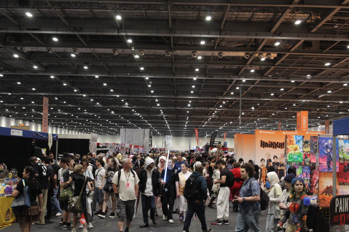 SprinterTR1's tweet photo. I had a great weekend at #MCMComicCon #MCMLondon2026
Lots to see over the two days I attended! Some things I saw were cosplay, gaming, talks / panels, creative sessions and shops from artists / creators. Much more to see! 🤩 Thank you to everyone. Looking forward to the next one https://t.co/qH4jnu6k77
